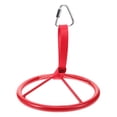thumbnail image 4 of HEATSHAKING Gym Rings 1Pack Iron Made for Children Climbing Training Arm Strength Improvement Ninja Wheel Design, 4 of 6