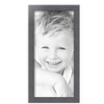 thumbnail image 2 of ArtToFrames 9" x 19" Tungsten Picture Frame, 9x19 inch Gray MDF Poster Frame (WOM-4640), 2 Pack, 2 of 7