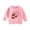 Red, variant on YDFCWXW Baby Girl Football Football Embroidery Crewneck Sweatshirt Long Sleeve Shirts Toddler Tops (Beige, 18-24 Months)