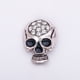 thumbnail image 3 of Sonducket Broches para mujer, oro, plata, Halloween, joyería moderna, patrón de esqueleto, chal de lujo, accesorios, ropa, plata antigua Type3 NO3, 3 of 6