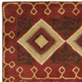 thumbnail image 5 of SAFAVIEH Heritage Josif Southwestern Wool Area Rug, Red/Multi, 4' x 6', 5 of 6