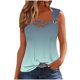 thumbnail image 2 of Puntoco Camisola básica para mujer Camiseta sin mangas con estampado para mujer Camiseta holgada sin mangas, 2 of 4