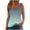 tank tops for women plus size-Army Green, variant on Tank Tops for Women under $5 Women's Printed Camisole Sleeveless T-shirt Loose Tank Top Pink XXL