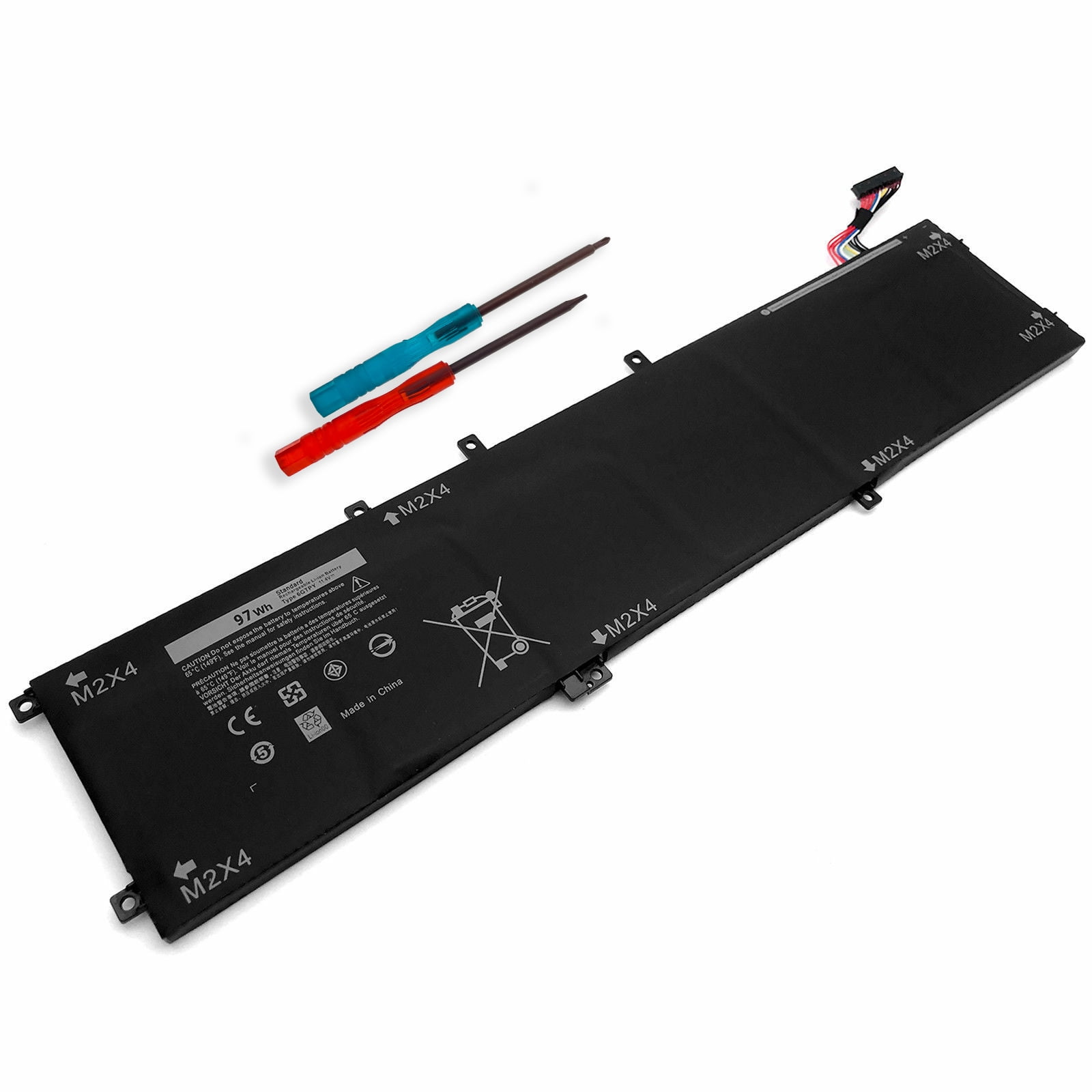 New 6-Cell 97Wh Extended Battery for Dell XPS 15 9560 9570 Precision 5520  5530 5XJ28 GPM03 6GTPY 