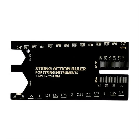 1 * Measuring Ruler-Black