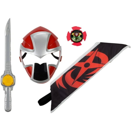 power rangers ninja steel red ranger hero set  walmart