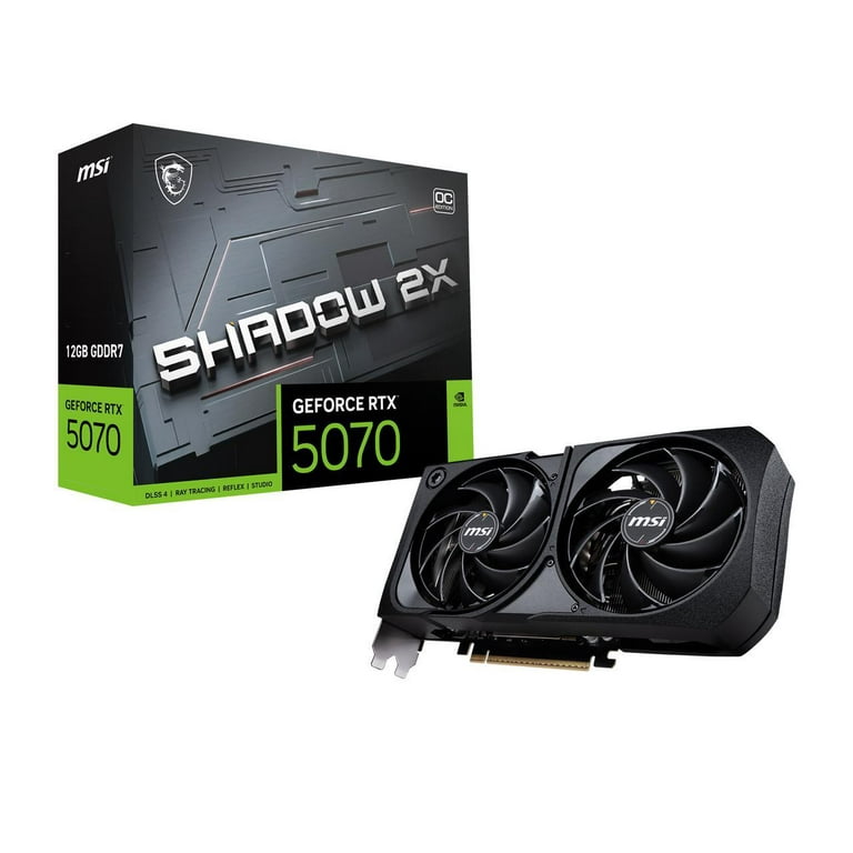 P*o様 MSI GeForce RTX5070 OCEDITION MSI RTX 5070 12G Shadow 2X OC Gaming Graphics Card with 12GB