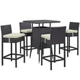 thumbnail image 2 of Modway Convene 5 Piece Outdoor Patio Pub Set, Multiple Colors, 2 of 4