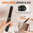 thumbnail image 4 of Cordless Hair Straightener Brush, Portable for Travel, Negative Ion Technology, Lightweight, 20-minute Auto Power Off, Flat Iron Comb for Thick Curly Hair, 4 of 9