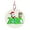 B, variant on JeashCHAT Christmas Decorations Indoor Christmas Ornaments 1pcsChristmas Ornaments Santa Claus Masked Souvenir Tree Hanging Ornaments