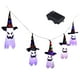 thumbnail image 2 of Guirnalda de luces LED fantasma brillantes para colgar en el jardín o en Halloween Blanco, 2 of 9
