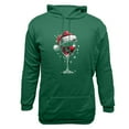 thumbnail image 4 of Turilly Hoodies Men Christmas Print Hoodie With Kangaroo Pocket Casual Pullover Sweatshirt, 4 of 4