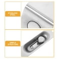 thumbnail image 2 of CHUANK Trap Door Latch Sliding Security Bar Double Latches Concealed Lock Locks Bolt for inside, 2 of 6