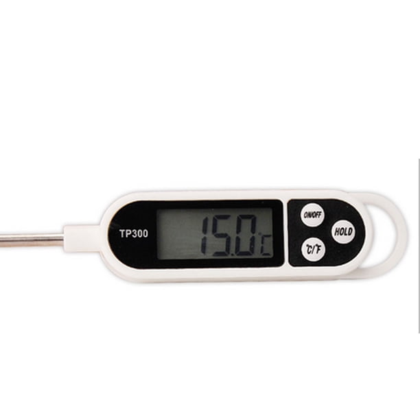 Termómetro para Alimentos Termómetro para Carne Herramientas de Temperatura de Lectura Instantánea de Cocina con LCD Digital para Parrilla de Sharpla Termómetro de alimentos Lectura instantánea