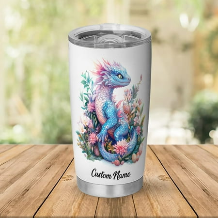 

Dragon Gifts Dragon Animal’s Name – Custom Cup for Animal Lovers Gift for Women Men Boys Girls Gift for Birthdays & Christmas 20oz Steel Coffee Cup Stbf0v