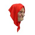 thumbnail image 4 of Máscara de abuela para la cabeza, máscara de anciano, cabeza completa, realista, decoración para abuelos y abuelas., 4 of 7