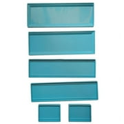 SJENERT Box Silicone Mold and Molds Set for Resin Casting, Storage Box Resin Mold for DIY Epoxy Crafts Making Tool