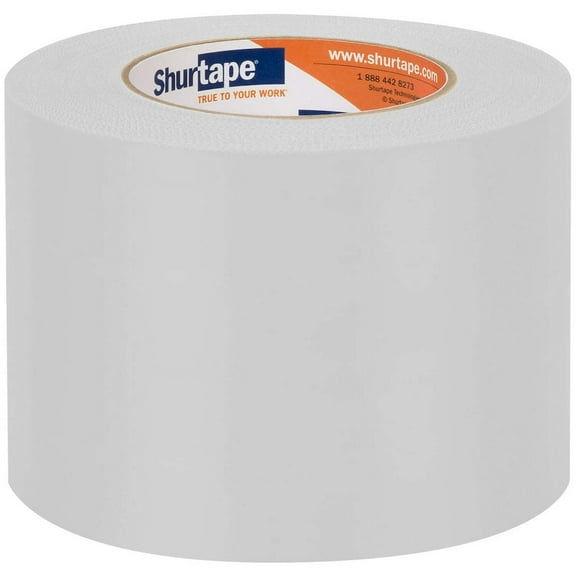 Shurtape 105737 12 Rolls 96 mm x 55 m PE 900 UV-Resistant SRW Patching Tape - White
