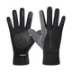 thumbnail image 2 of Guantes térmicos de dedos completos, antideslizantes, cálidos, impermeables, compatibles con pantallas táctiles y resistentes al viento. Gris m, 2 of 8