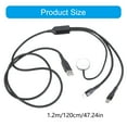 thumbnail image 5 of Triple Port Magnetic Charging Cord for Watch Phone 14 13 12 Fast Charging, 5 of 11