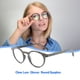 thumbnail image 4 of Jumpingount Montura de gafas, montura de gafas, lente reemplazada, pieza exquisita, accesorio de bricolaje, accesorios Retro Vintage para exteriores, Lentes IS031C5 Jumpingount AP012603-03, 4 of 5