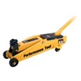 thumbnail image 3 of Performance Tool Jack W1611 Floor Jack; Hydraulic; 4500 Pound Capacity; 5-3/8 To 15-1/8 Inch Lift Height; Yellow; With Molded Plastic Case, 3 of 3