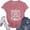 Pink, variant on Trendfront Womens Vintage 1996 Graphic T Shirt Aged To Perfection Wine Label Print 30th Birthday Gifts Crewneck Short Sleeve Tee Summer Tops