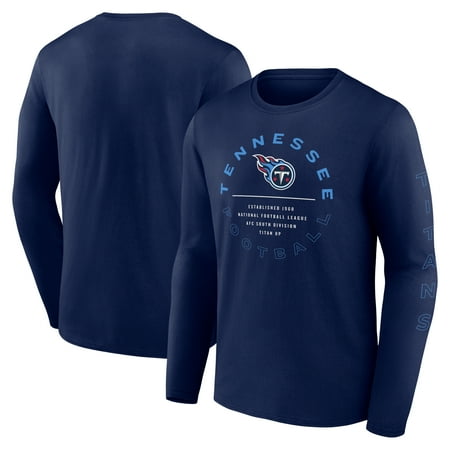 Men s Fanatics Navy Tennessee Titans Stat Sheet Long Sleeve T-Shirt Men s Fanatics Navy Tennessee Titans Stat Sheet Long Sleeve T-Shirt