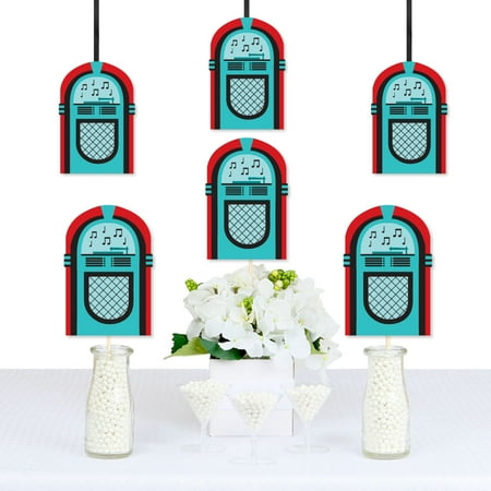 50 S Sock Hop Jukebox Decorations Diy 1950s Rock N Roll Party