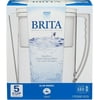 Brita Slim Water Filter Pitcher 40 oz Capacity (Pack of 4)