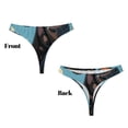 thumbnail image 3 of Balery Whimsical Cartoon Cow Tangas de Algodón para Mujer con Estampado – Ropa Interior Sexy, Transpirable, G-string-Medium, 3 of 6