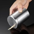 thumbnail image 4 of SHAR Small Stainless Steel Toothpick Holder Creative Toothpick Holder Automatic Toothpick Box Corrosion-resistant Practical Toothpick Dispenser For Kitchen Restaurant Table, 4 of 5