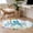 Multicolor, variant on Octopus Coastal Round Area Rug 4 FT, Non Slip Indoor Outdoor Rug, Blue Nautical Summer Beach Ocean Washable Soft Circular Carpet Non-Shedding Floor Mat for Coffee Table Nursery Foyer Balcony