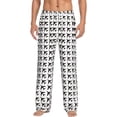 thumbnail image 2 of Lsque Airplane Print Men's Pajama Pants, Lounge Pant - Comfortable Home Wear,Elastic Waistband, Stylish Design-Small, 2 of 9