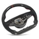 thumbnail image 2 of Carbon Fiber Steering Wheel, Racing Design Anti Oxidation Heat Tolerant Flat Bottom Steering Wheel Epoxy Coating For Car Modification ANGGREK Otros, 2 of 8