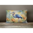 thumbnail image 4 of Blue Heron Throw Pillow 12 in x 16 in, 4 of 4