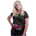 thumbnail image 4 of You're Kicking Me Smalls Funny Saying Women's Maternity T Shirt Tee Brisco Brands S, 4 of 7