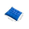thumbnail image 3 of kladzum Square Chair Pads Indoor Seat Cushions Pillows Thick Soft Seat Cushion Factory Wholesale Brushed Student Cushion Comfortable Chair Seat Cushion for Kitchen Dining Office Chair Floor Decor, 3 of 3