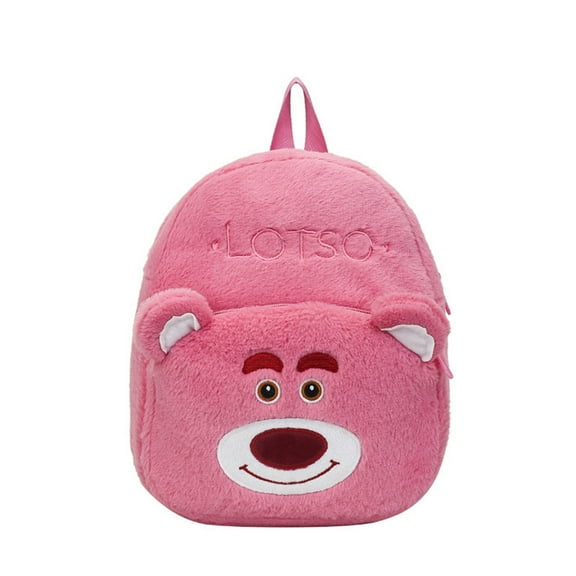 Anime KirbyPink Crossbody Bag Cute Plush Mini Shoulder Phone Bag Fluffy Crossbody Purse Bag Underarm Bag Top-handle Handbag