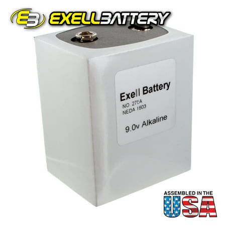 UPC 819891010049 product image for Exell 276 Alkaline 9V Battery NEDA 1603, PP9,TR9 Replaces Eveready 276 | upcitemdb.com