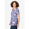 thumbnail image 3 of Woman Within Plus Size 7-Day Notch-Neck Tunic, 3 of 6