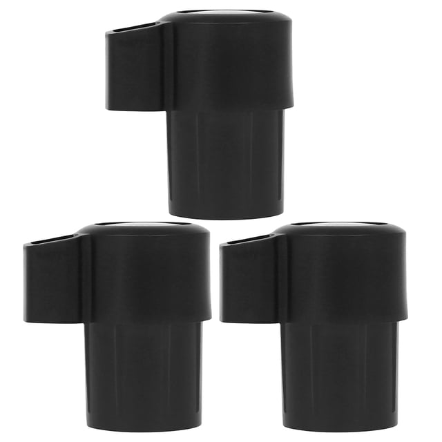 SHISUYAN 3 Pcs Capuchons de Saxophone Bouchons de Cou Courbés en Plastique pour Saxophones Altos Instruments