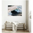 thumbnail image 3 of Kate and Laurel Crashing Waves on the Portuguese Coast Framed Canvas Wall Art by Michael Schauer 42 x 32 Sylvie White, Coastal, Nature, Landscapes, Beach Art for Wall Decor, Living Room, Bedroom, 3 of 8