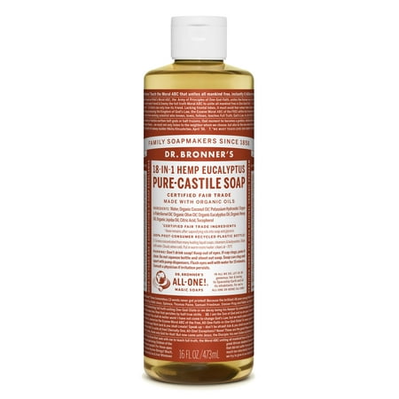 Dr. Bronner's Eucalyptus Pure-Castile Liquid Soap - 16 oz
