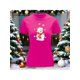 thumbnail image 1 of Playera Blusa Con Estampado De Muñeco De Nieve Navidad Color Fucsia Talla Chica Marca Emil SaEs, 1 of 4