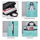 thumbnail image 3 of Disketp Blue And Turquoise Mochila Ligera e Impermeable, Mochila de Día Resistente para Viajes, Senderismo y Uso Diario para Hombre y Mujer, 3 of 7