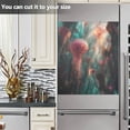 thumbnail image 3 of Yayeee Magnetic Dishwasher Cover for The Front Decoration Home Kitchen Machine Sticker Protector, Psychedelic Forest, 3 of 6