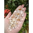thumbnail image 5 of 2 oz Lot Natural Semi Tumbled Gemstone Chips, Crushed Mini Crystals, Undrilled Crystal Chips (Golden Healer Quartz), 5 of 5