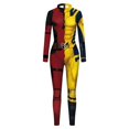 thumbnail image 1 of Marvel Hero Deadpool 3 And Wolverine Cos Peripheral Hooded Sweater Digital Printed Zipper Loose Hoodie, 1 of 3