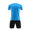 thumbnail image 4 of ZACPNCV Soccer Jerseys for Kids Boys Girls Youth for Sport Football Training Uniform Soccer Fans Shirt Gift Kit Set Blue 9-11 Years, 4 of 5